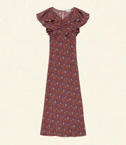 BEATRIZ DRESS -- ROUGE RIVIERA MEDALLION